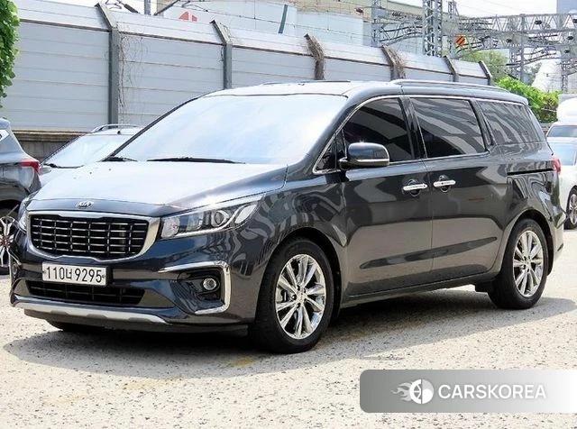 Kia The New Carnival 2019 Серый из Кореи