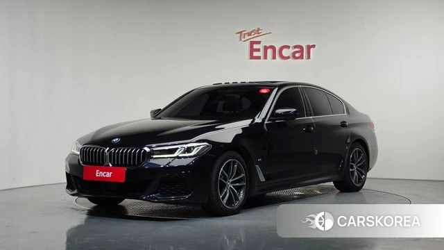BMW 5 Series (G30) 2020 Черный из Кореи