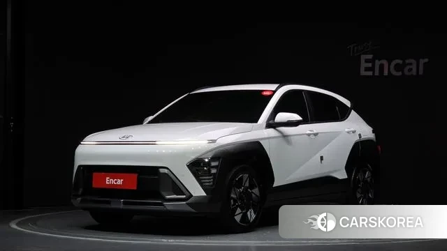 Hyundai Kona Hybrid (SX2) 2023 Белый из Кореи