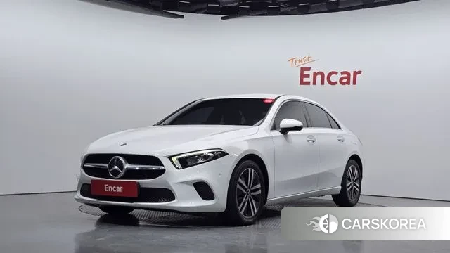 Mercedes-Benz A-Class W177 2021 Белый из Кореи