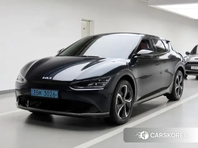 Kia EV6 2022 Синий из Кореи