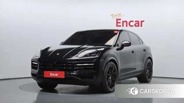 Porsche Cayenne (PO536) 2024 Черный из Кореи