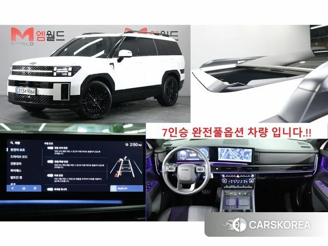 Hyundai Santa Fe (MX5) 2023 Белый из Кореи