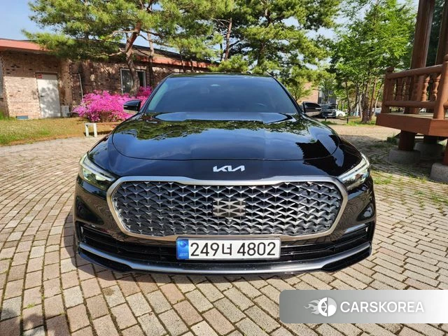 Kia The New K9 2nd generation 2022 Черный из Кореи