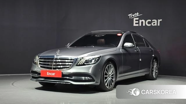 Mercedes-Benz S-Class W222 2018 Серый из Кореи