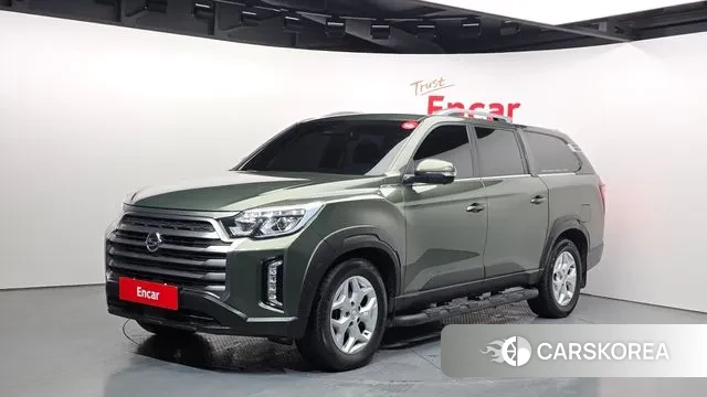 Ssangyong The New Rexton Sport 2022 Темно-зеленый из Кореи