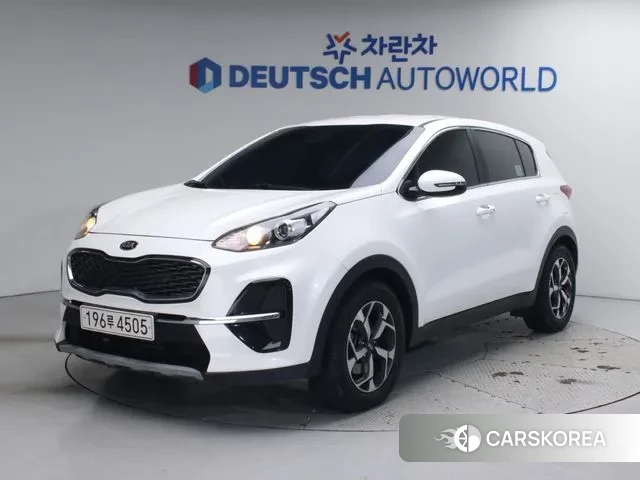 Kia Sportage The Bold 2021 Белый из Кореи