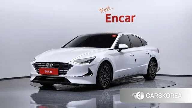 Hyundai Sonata Hybrid (DN8) 2020 Белый из Кореи