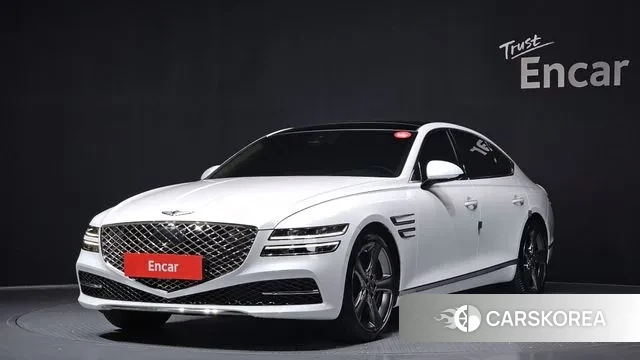 Genesis G80 (RG3) 2021 Белый из Кореи