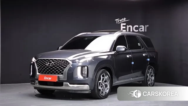 Hyundai Palisade 2021 Серый из Кореи
