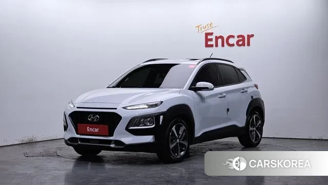 Hyundai Kona 2018 Белый из Кореи