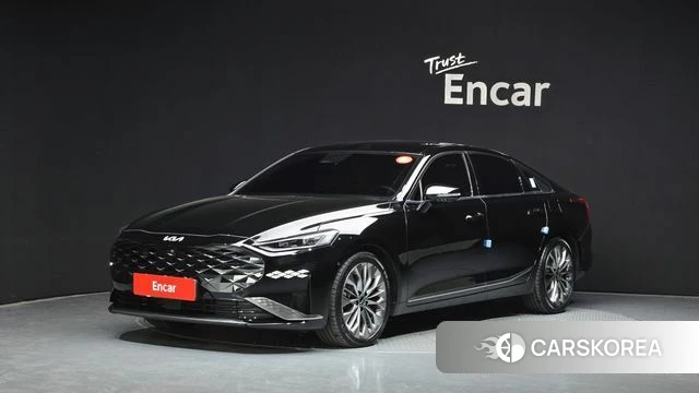 Kia K8 2021 Черный из Кореи