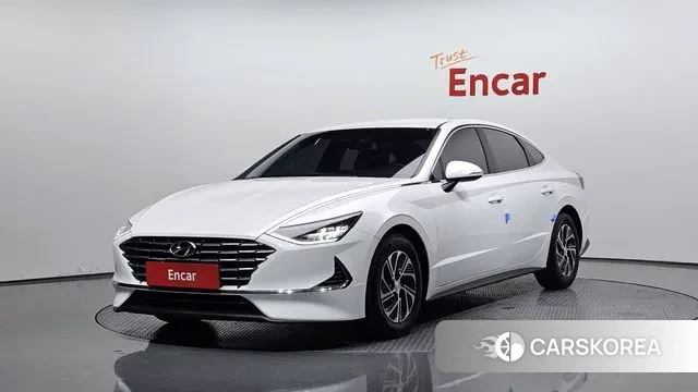 Hyundai Sonata Hybrid (DN8) 2021 Белый из Кореи