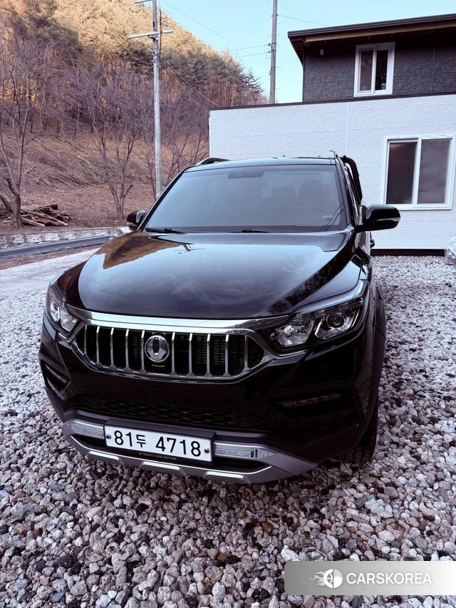 Ssangyong Rexton Sports Cannes 2021 Черный из Кореи