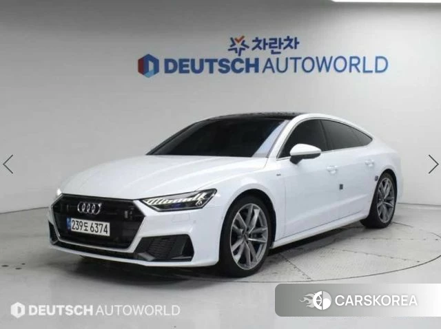 Audi A7 (4K) 2020 Белый из Кореи