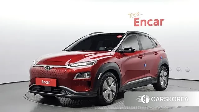 Hyundai Kona Electric 2020 Красный из Кореи