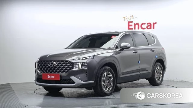 Hyundai The New Santa Fe 2022 Серый из Кореи