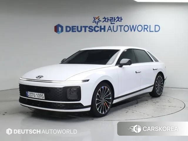 Hyundai Grandeur Hybrid (GN7) 2024 Белый из Кореи