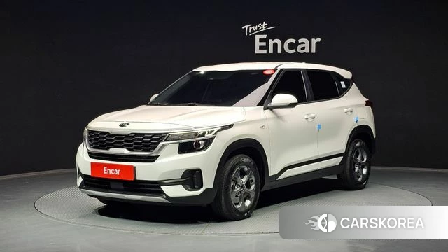 Kia Seltos 2021 Белый из Кореи