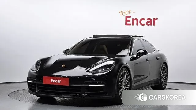 Porsche Panamera (971) 2018 Черный из Кореи