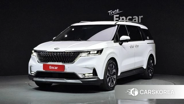 Kia Carnival 4th generation 2021 Белый из Кореи