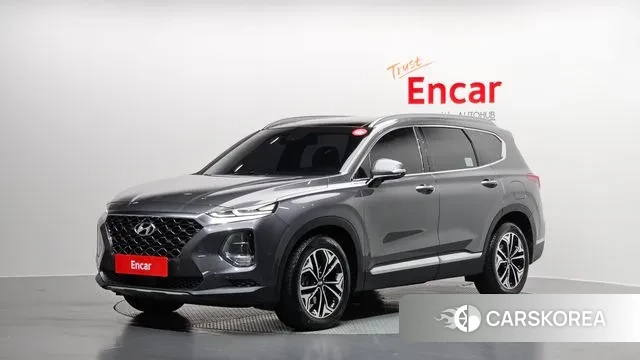 Hyundai Santa Fe TM 2019 Серый из Кореи