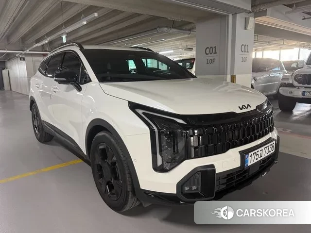 Kia The New Sportage 5th Generation 2025 Белый из Кореи