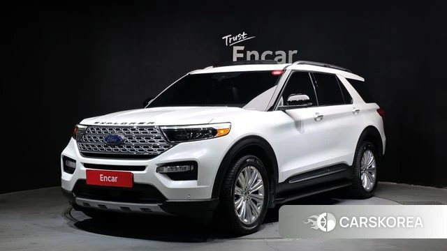 Ford Explorer 6th Generation 2019 Белый из Кореи