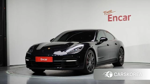 Porsche Panamera (971) 2018 Черный из Кореи