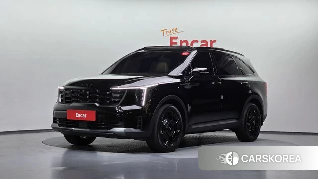 Kia The New Sorento 4th Generation 2024 Черный из Кореи