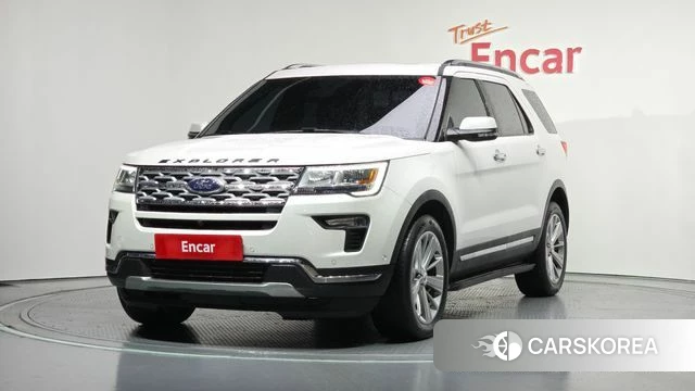 Ford Explorer 2018 Белый из Кореи