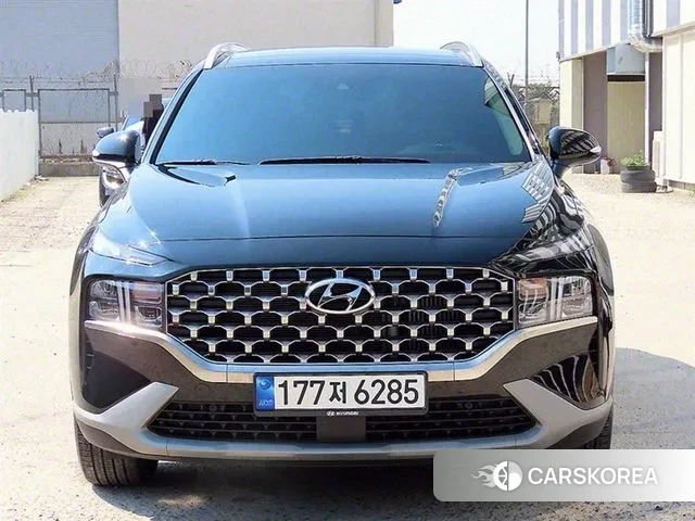 Hyundai The New Santa Fe 2022 Черный из Кореи