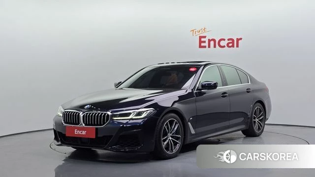 BMW 5 Series (G30) 2022 Черный из Кореи