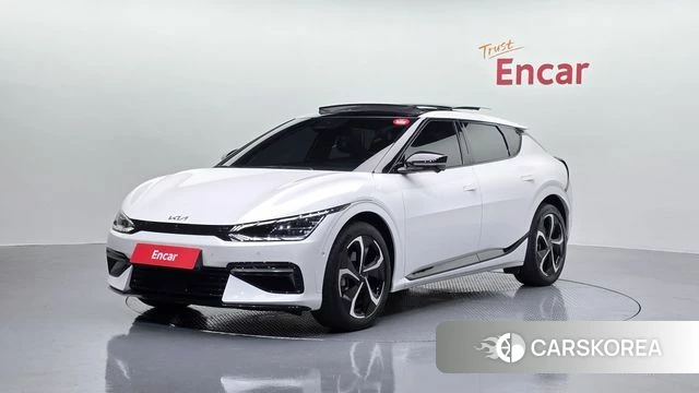 Kia EV6 2022 Белый из Кореи