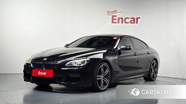 BMW 6 Series (F12) 2018 Черный из Кореи
