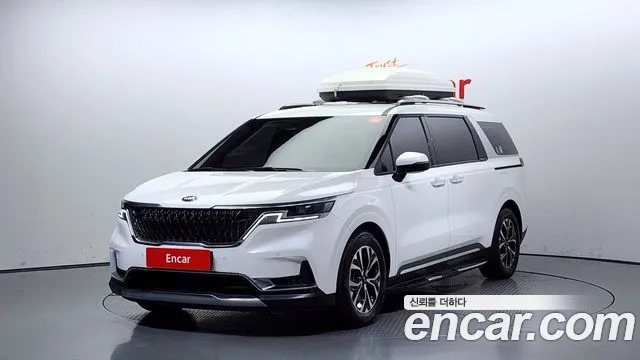 Kia Carnival 4th generation 2021 Белый из Кореи