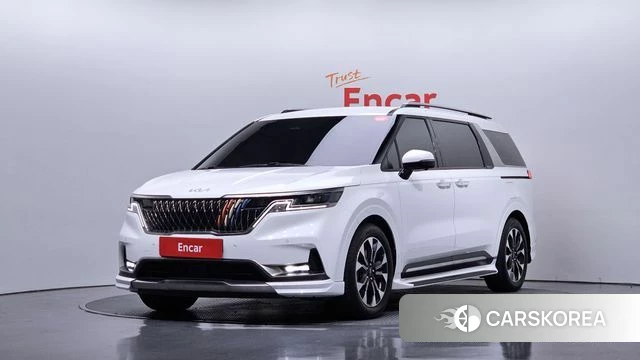 Kia Carnival 4th generation 2023 Белый из Кореи