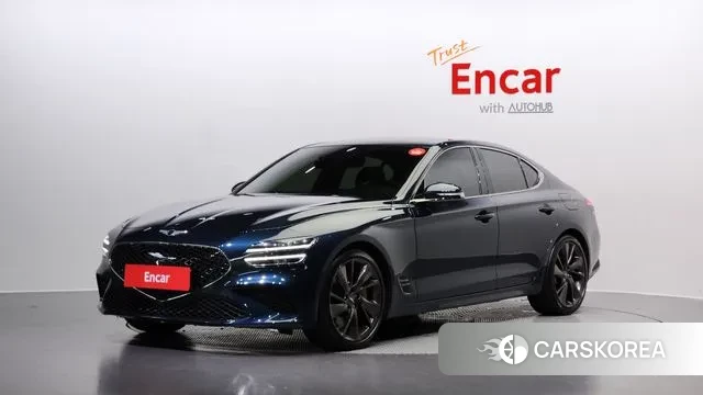 Genesis The New G70 2021 Синий из Кореи