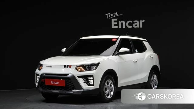 Ssangyong The New Tivoli 2023 Белый из Кореи