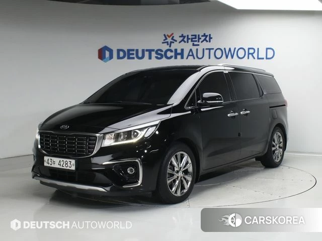 Kia The New Carnival 2018 Черный из Кореи