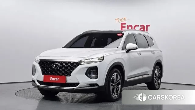Hyundai Santa Fe TM 2018 Белый из Кореи
