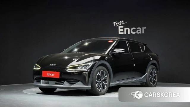 Kia EV6 2021 Черный из Кореи
