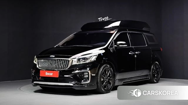 Kia The New Carnival 2019 Черный из Кореи