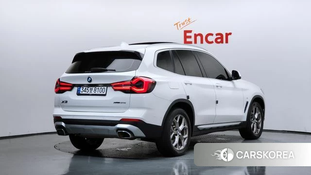 BMW X3 (G01) 2022 Белый из Кореи