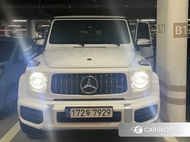 Mercedes-Benz G-Class W463b 2021 Белый из Кореи