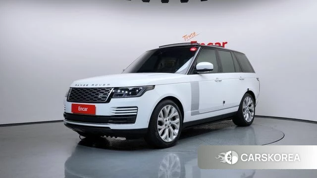 Land Rover Range Rover 4th Generation 2021 Белый из Кореи