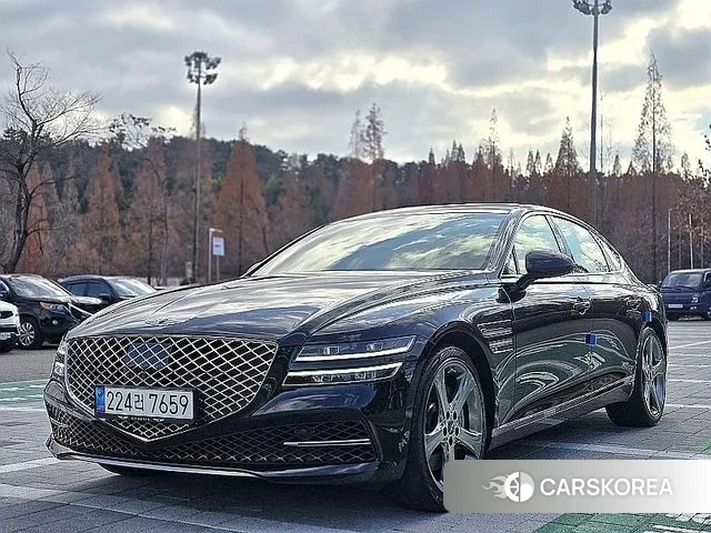 Genesis G80 (RG3) 2020 Черный из Кореи