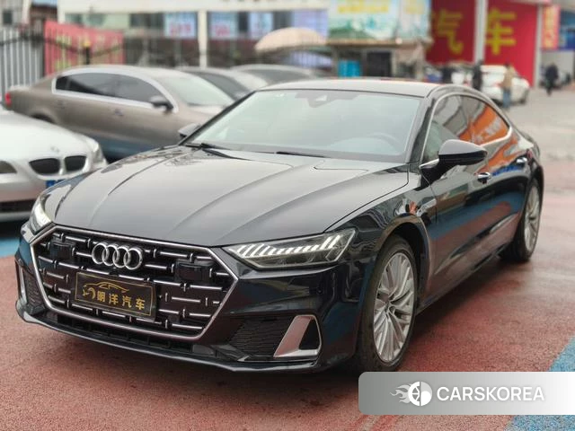 Audi A7L 2024 Черный из Китая