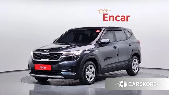 Kia Seltos 2022 Серый из Кореи