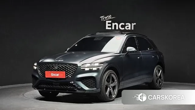 Genesis GV70 2021 Темно-зеленый из Кореи